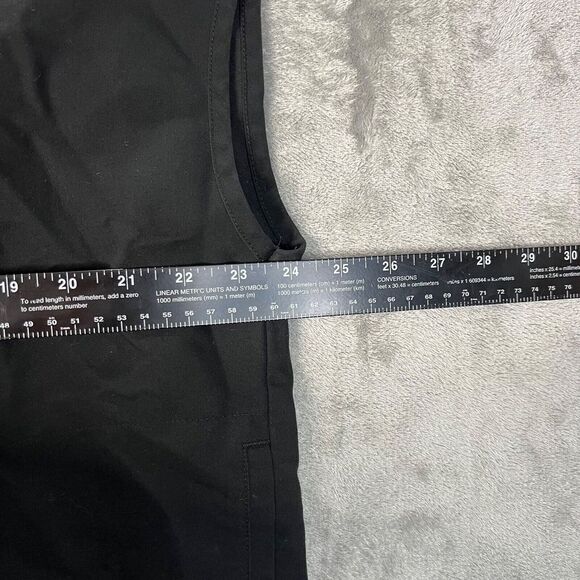 Figs Rafaela Oversized Scrub Top Black Size Large Medical First Responder - Picture 5 of 8